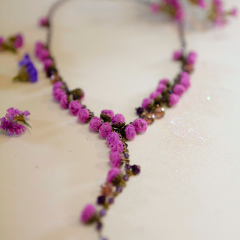 "Eveline" necklace by Ana Popova